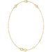 Bezel-Set Link Bracelet