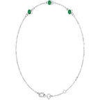 Bezel-Set Link Bracelet