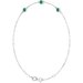 Bezel-Set Link Bracelet