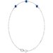 Bezel-Set Link Bracelet