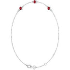 Bezel-Set Link Bracelet