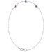 Bezel-Set Link Bracelet