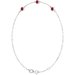 Bezel-Set Link Bracelet