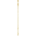 Bezel-Set Link Bracelet