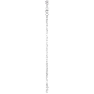 Bezel-Set Link Bracelet