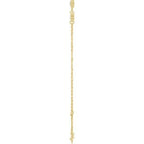 Bezel-Set Link Bracelet