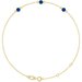 Bezel-Set Link Bracelet