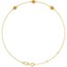 Bezel-Set Link Bracelet