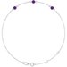 Bezel-Set Link Bracelet