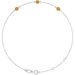 Bezel-Set Link Bracelet