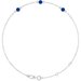 Bezel-Set Link Bracelet