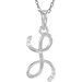 Initial Necklace or Pendant
