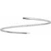 Fully Accented Flexible Bangle Bracelet