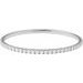 Fully Accented Flexible Bangle Bracelet