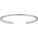 Fully Accented Flexible Bangle Bracelet