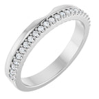 Bezel-Set Accented Engagement Ring or Band