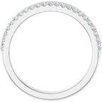 Bezel-Set Accented Engagement Ring or Band