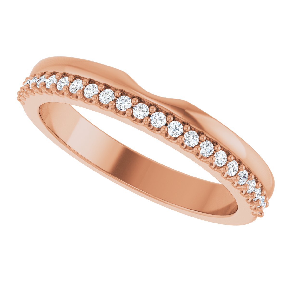 Bezel-Set Accented Engagement Ring or Band