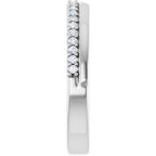 Bezel-Set Accented Engagement Ring or Band