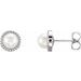 Beaded Pearl Earrings