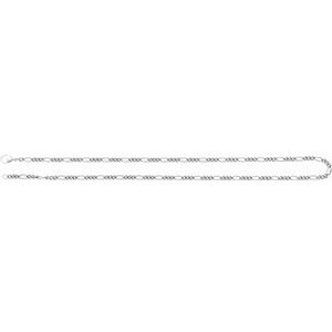 3.6 mm Curbed Figaro Chain