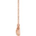 Freeform Ribbon Bar Necklace or Center