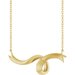 Freeform Ribbon Bar Necklace or Center