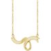 Freeform Ribbon Bar Necklace or Center