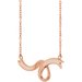 Freeform Ribbon Bar Necklace or Center