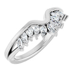 Accented Engagement Ring or Band