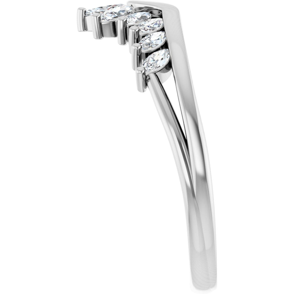 Accented Engagement Ring or Band