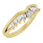 Accented Engagement Ring or Band