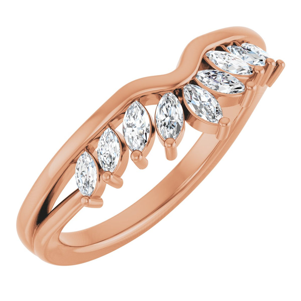 Accented Engagement Ring or Band