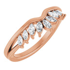 Accented Engagement Ring or Band