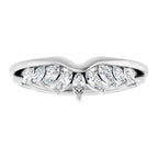 Accented Engagement Ring or Band