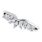 Accented Engagement Ring or Band