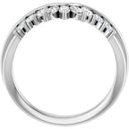 Accented Engagement Ring or Band