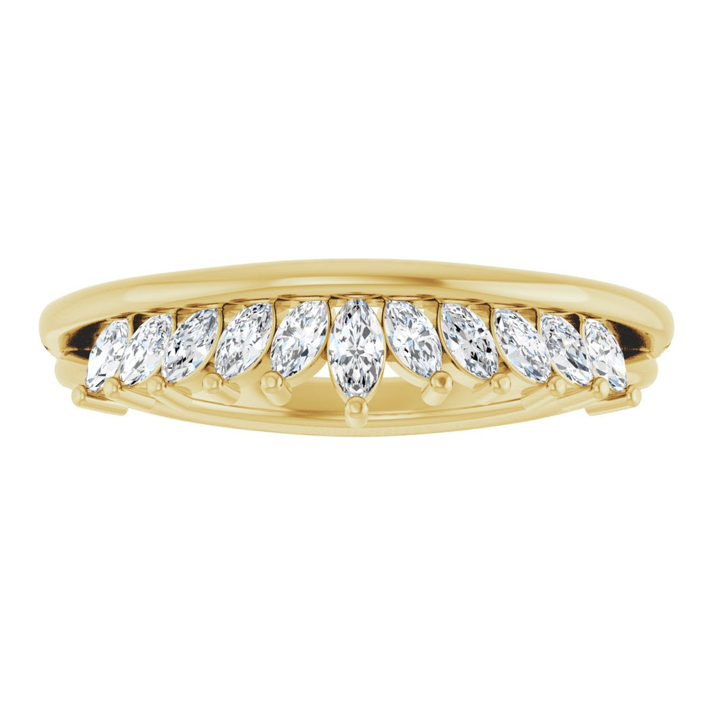 Accented Engagement Ring or Band