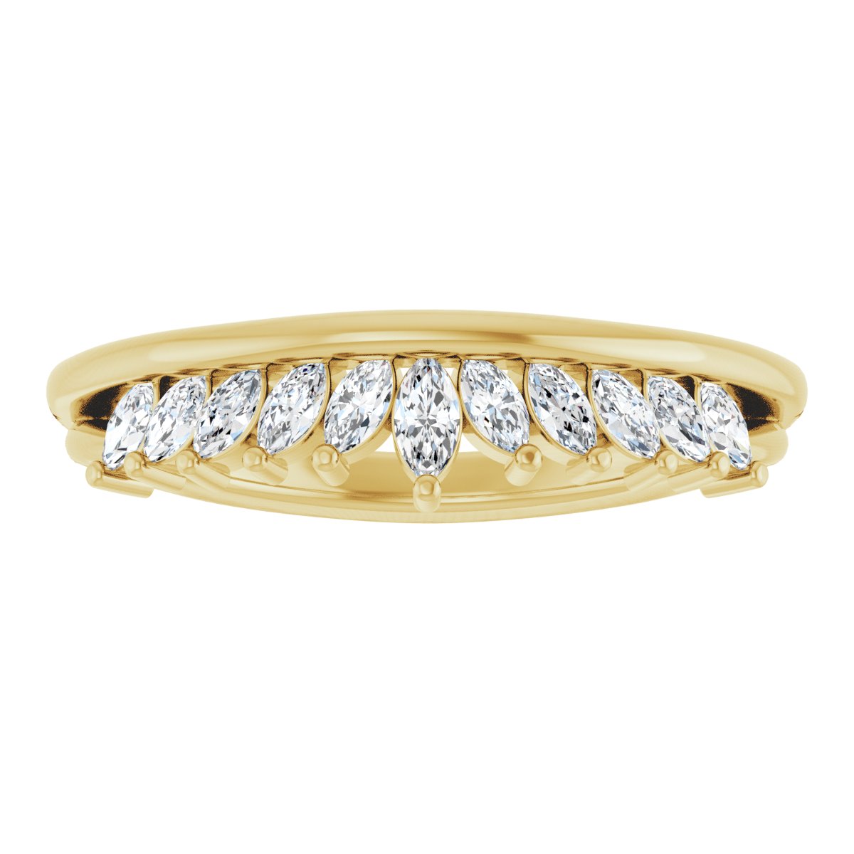 Accented Engagement Ring or Band