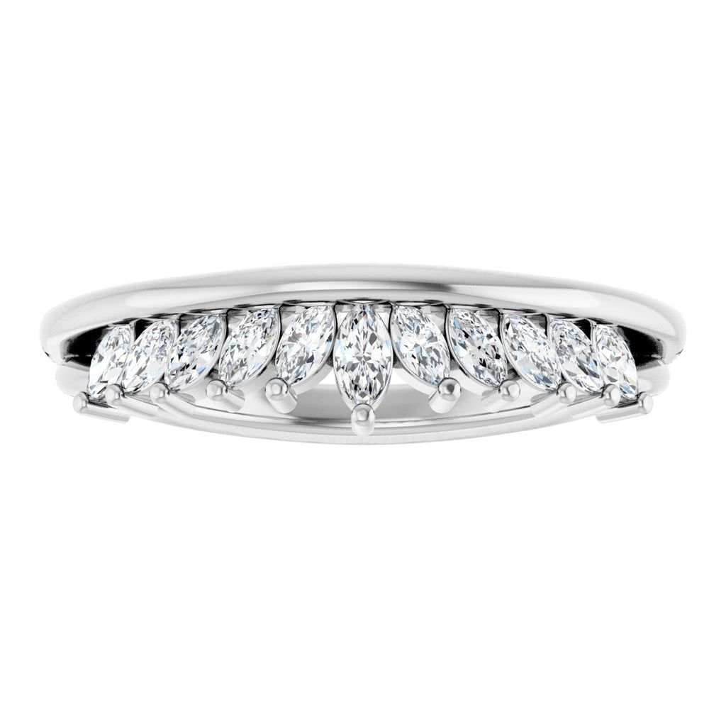 Accented Engagement Ring or Band