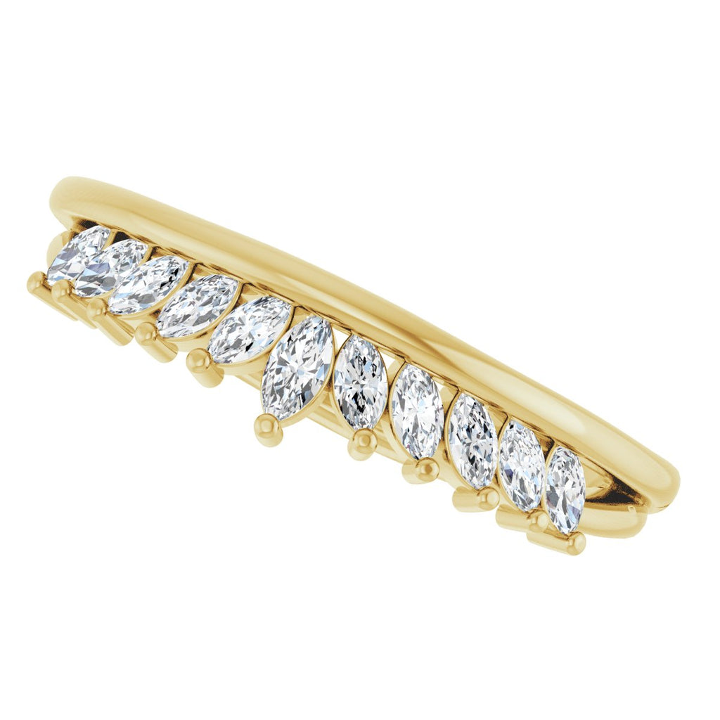 Accented Engagement Ring or Band