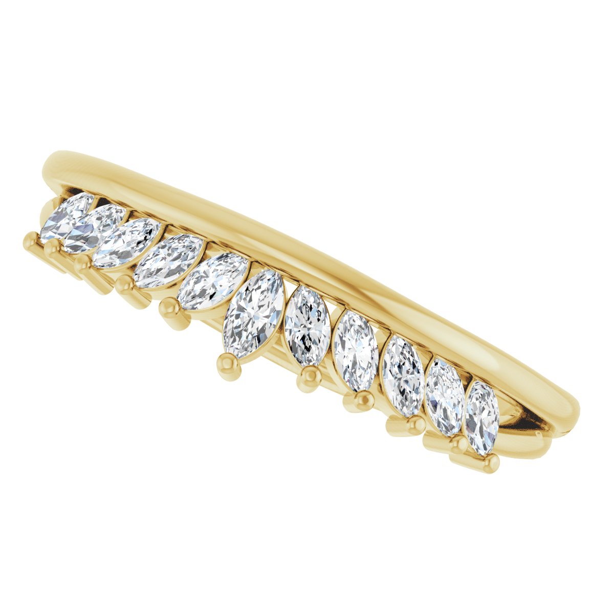 Accented Engagement Ring or Band
