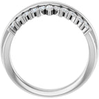 Accented Engagement Ring or Band