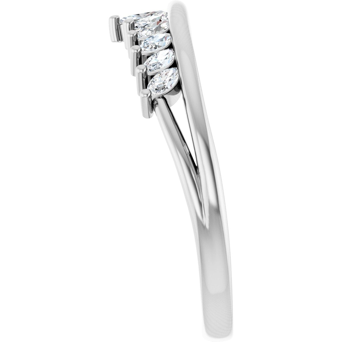 Accented Engagement Ring or Band