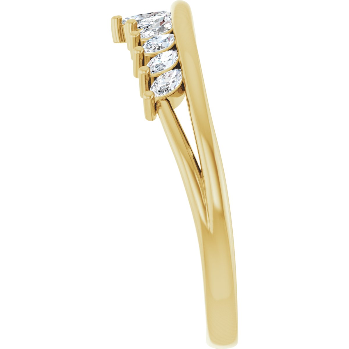 Accented Engagement Ring or Band