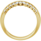 Accented Engagement Ring or Band