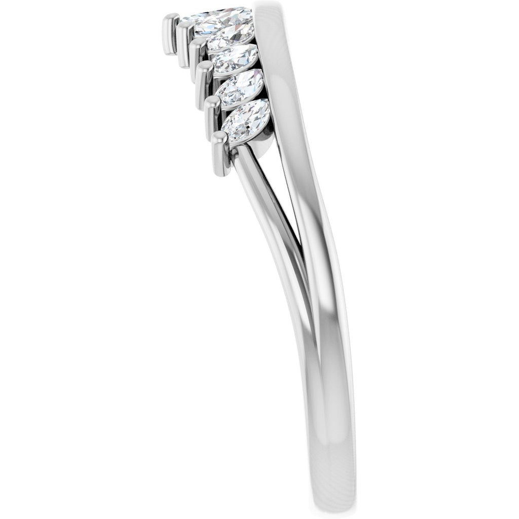 Accented Engagement Ring or Band