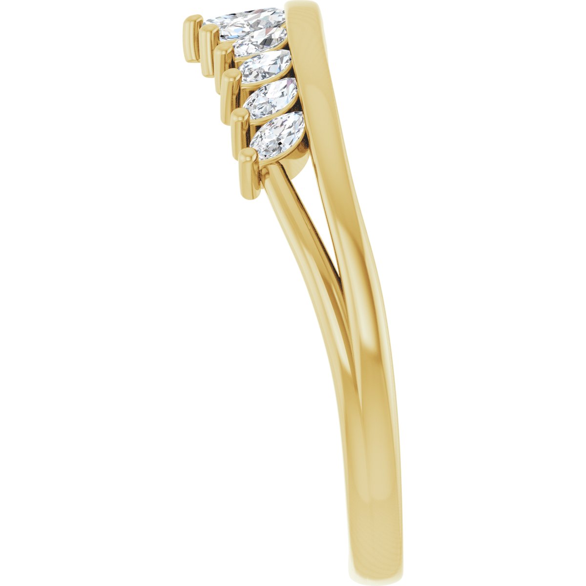 Accented Engagement Ring or Band
