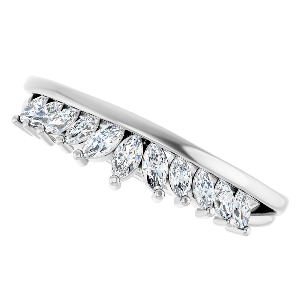 Accented Engagement Ring or Band