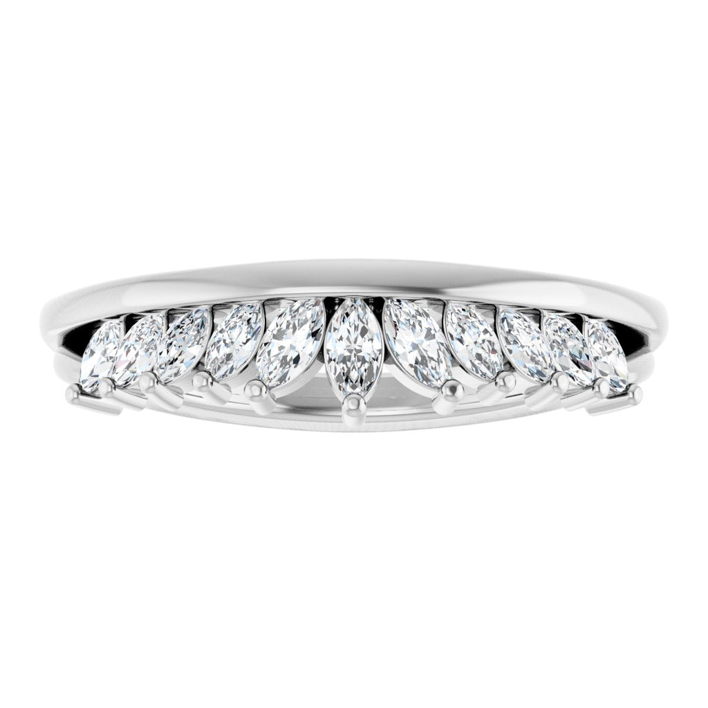 Accented Engagement Ring or Band